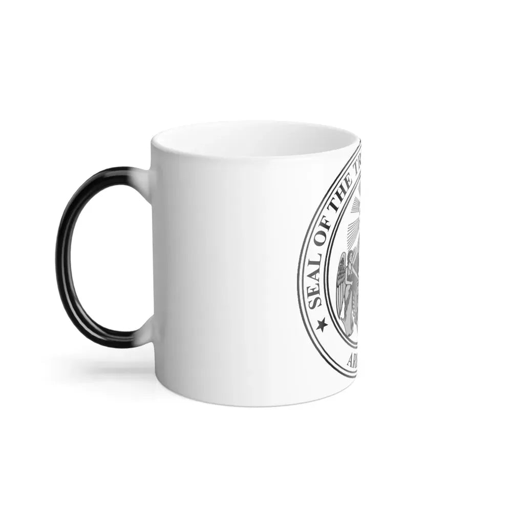 Arkansas Treasurer Seal - Color Changing Coffee Mug - Go Mug Yourself