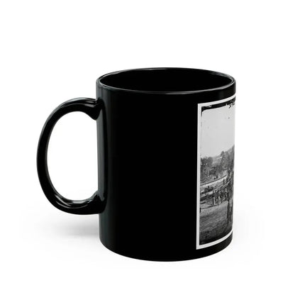 Arlington Heights, Va.  Blockhouse Near Aqueduct Bridge (U.S. Civil War) Black Coffee Mug - Go Mug Yourself