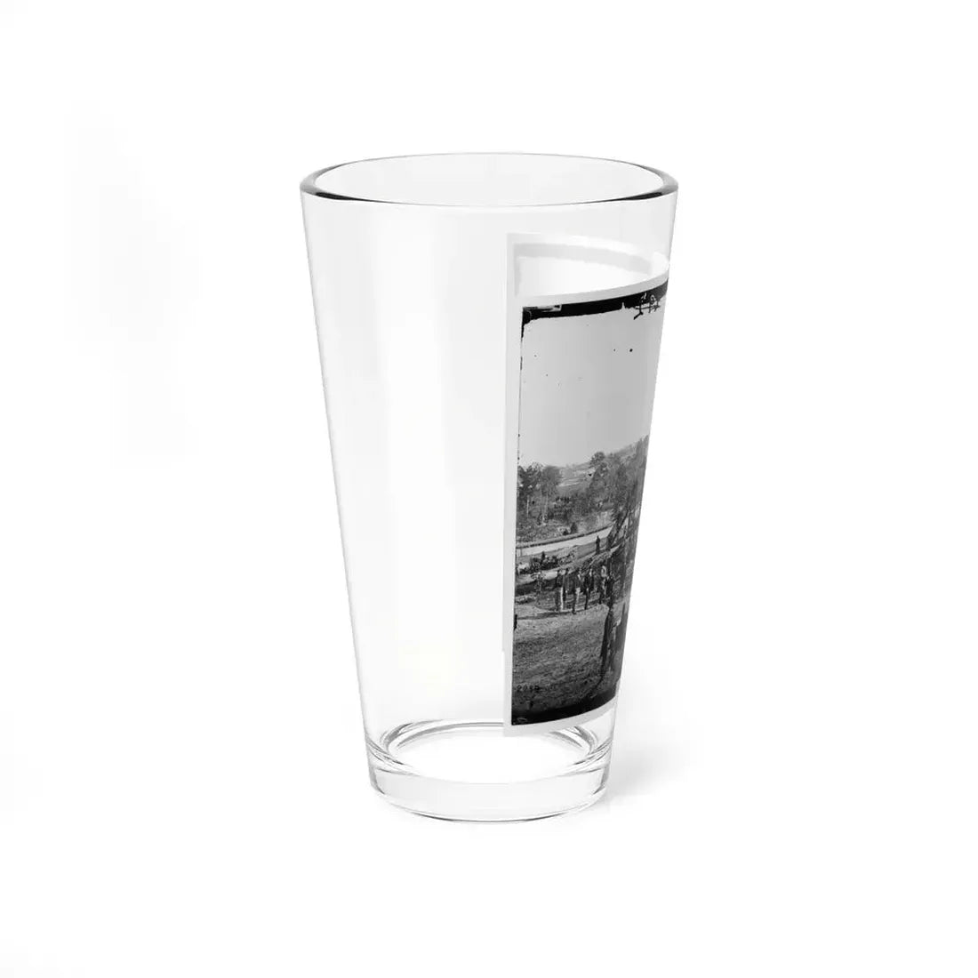 Arlington Heights, Va.  Blockhouse Near Aqueduct Bridge (U.S. Civil War) Pint Glass 16oz - Go Mug Yourself