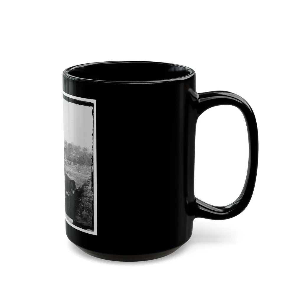 Arlington Heights, Va. Blockhouse Near Aqueduct Bridge (U.S. Civil War) Black Coffee Mug-Go Mug Yourself