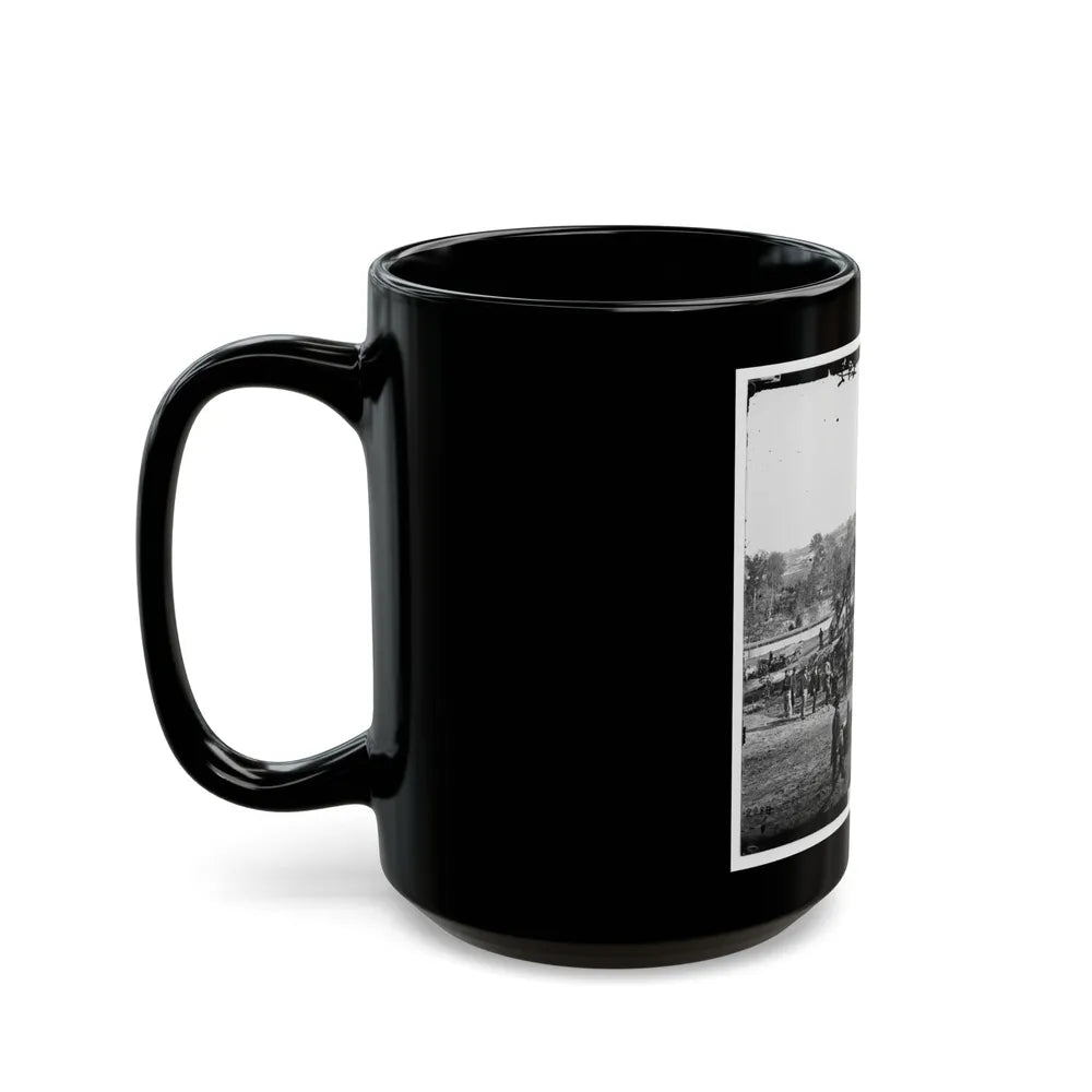 Arlington Heights, Va. Blockhouse Near Aqueduct Bridge (U.S. Civil War) Black Coffee Mug-Go Mug Yourself