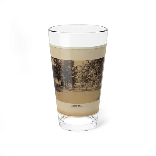 Arlington House, Barns And Soldiers' Barracks, June 29, 1864 (U.S. Civil War) Pint Glass 16oz-16oz-Go Mug Yourself