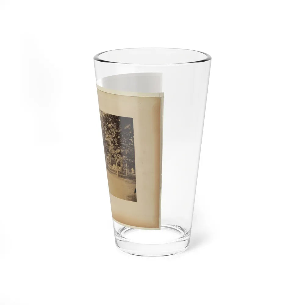 Arlington House, Barns And Soldiers' Barracks, June 29, 1864 (U.S. Civil War) Pint Glass 16oz-Go Mug Yourself