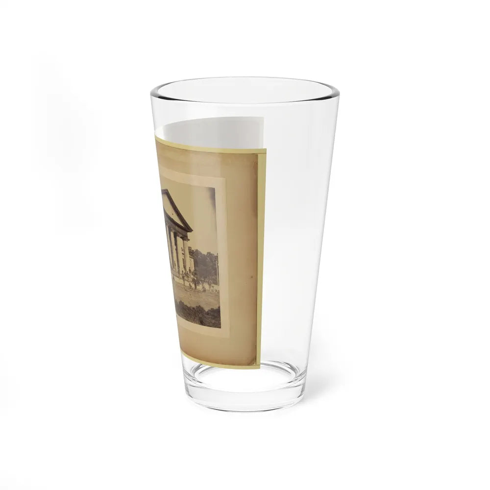 Arlington House, East Front, June 28, 1864 (U.S. Civil War) Pint Glass 16oz-Go Mug Yourself