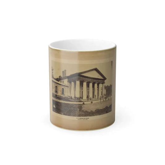 Arlington House, East Front, June 28, 1864 (U.S. Civil War) Color Changing Coffee Mug 11oz Default Title 11oz - Go Mug Yourself