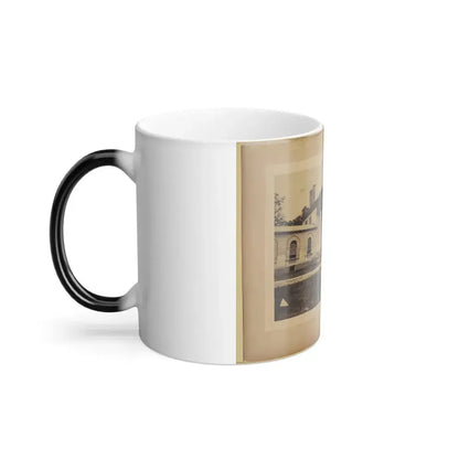 Arlington House, East Front, June 28, 1864 (U.S. Civil War) Color Changing Coffee Mug 11oz - Go Mug Yourself