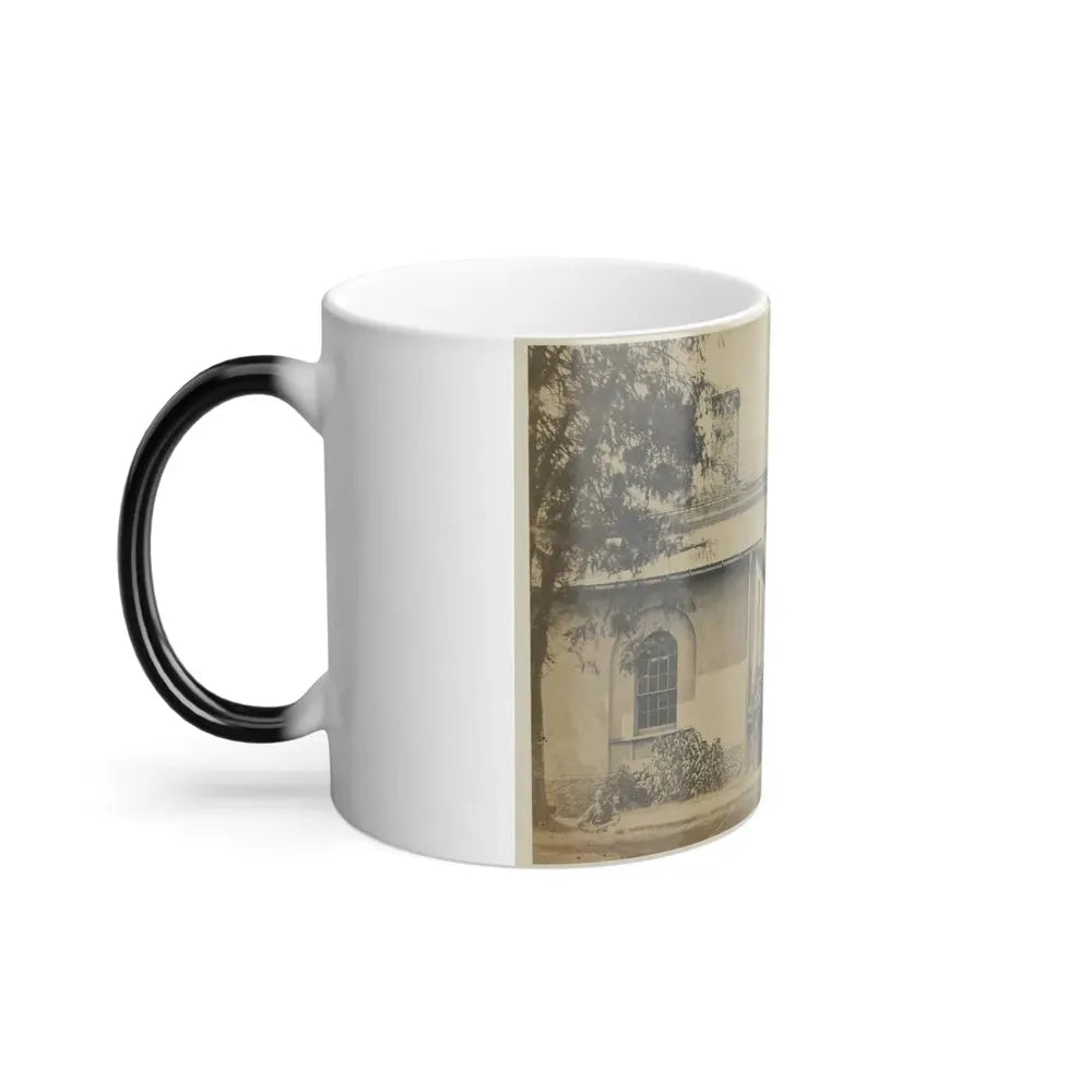 Arlington House, June 29, 1864. Former Residence of Rebel Gen. Robert E. Lee (U.S. Civil War) Color Changing Coffee Mug 11oz - Go Mug Yourself