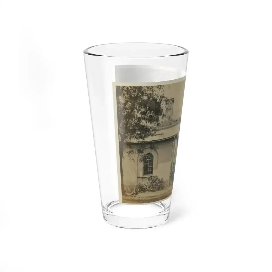 Arlington House, June 29, 1864. Former Residence Of Rebel Gen. Robert E. Lee (U.S. Civil War) Pint Glass 16oz - Go Mug Yourself