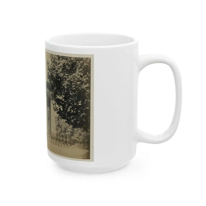 Arlington House, June 29, 1864. Former Residence Of Rebel Gen. Robert E. Lee (U.S. Civil War) White Coffee Mug - Go Mug Yourself