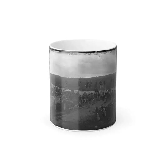 Arlington, Va. Company F, 2D New York Artillery at Fort C.F. Smith (U.S. Civil War) Color Changing Coffee Mug 11oz Default Title 11oz - Go Mug Yourself