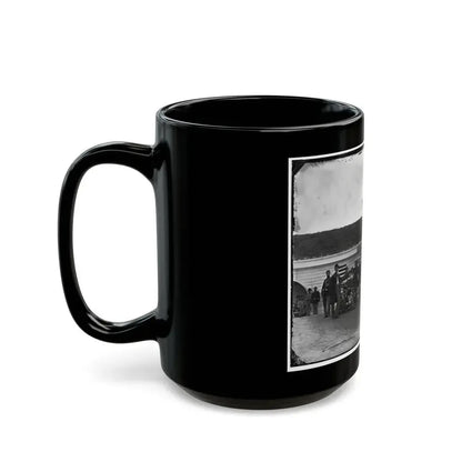 Arlington, Va. Gun Crew Of Company K, 2d New York Artillery, In Fort C.F. Smith (U.S. Civil War) Black Coffee Mug - Go Mug Yourself