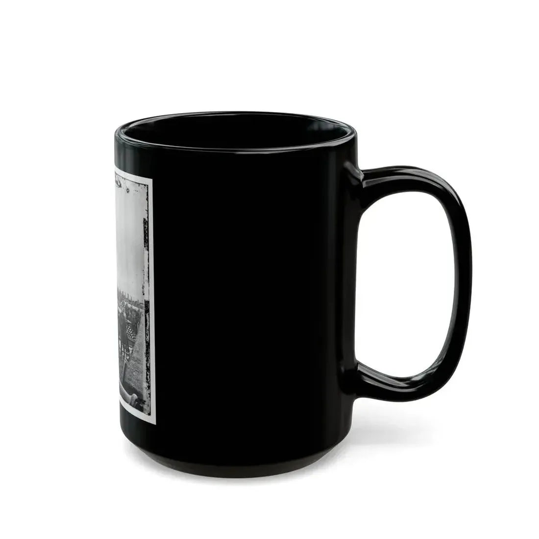 Arlington, Va. Guns And Gun-Crews Of Fort Richardson (U.S. Civil War) Black Coffee Mug - Go Mug Yourself