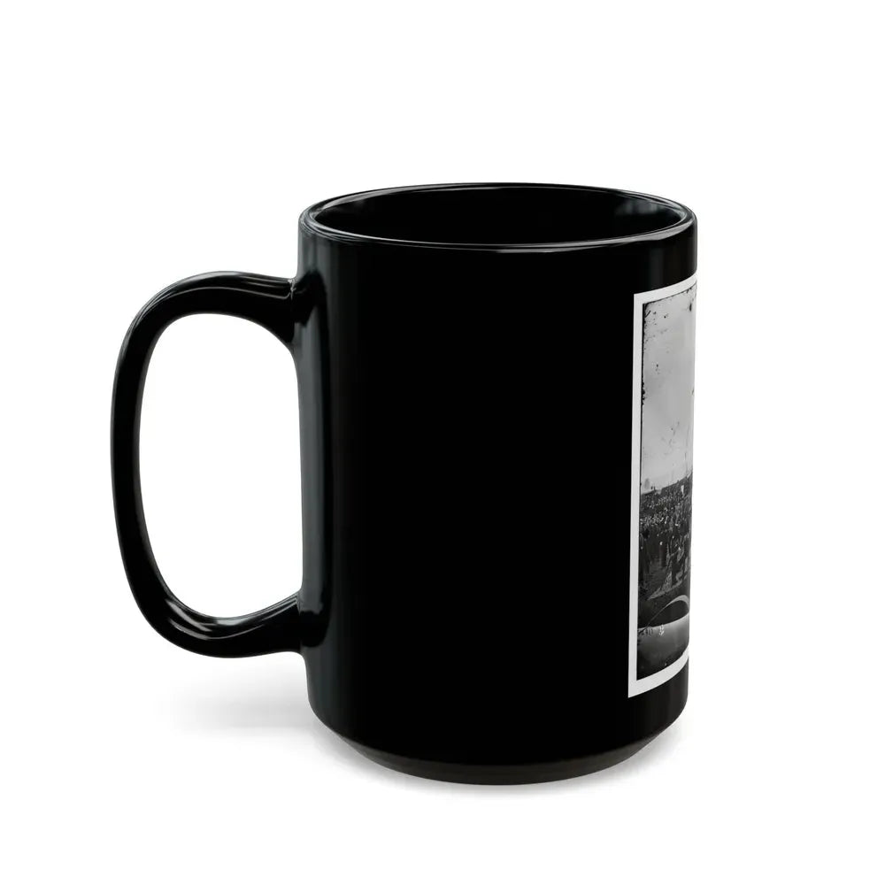 Arlington, Va. Guns And Gun-Crews Of Fort Richardson (U.S. Civil War) Black Coffee Mug - Go Mug Yourself