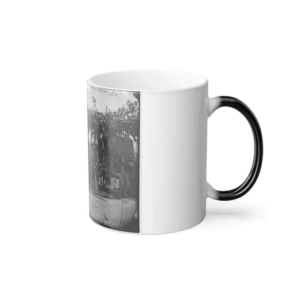 Arlington, Va. Officers of Company F, 2D New York Artillery at Fort C.F. Smith (U.S. Civil War) Color Changing Coffee Mug 11oz - Go Mug Yourself