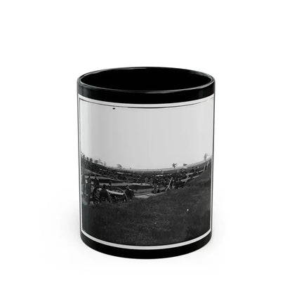 Arlington, Virginia. Batteries In Fort No. 2 Fort Whipple (U.S. Civil War) Black Coffee Mug 11oz - Go Mug Yourself