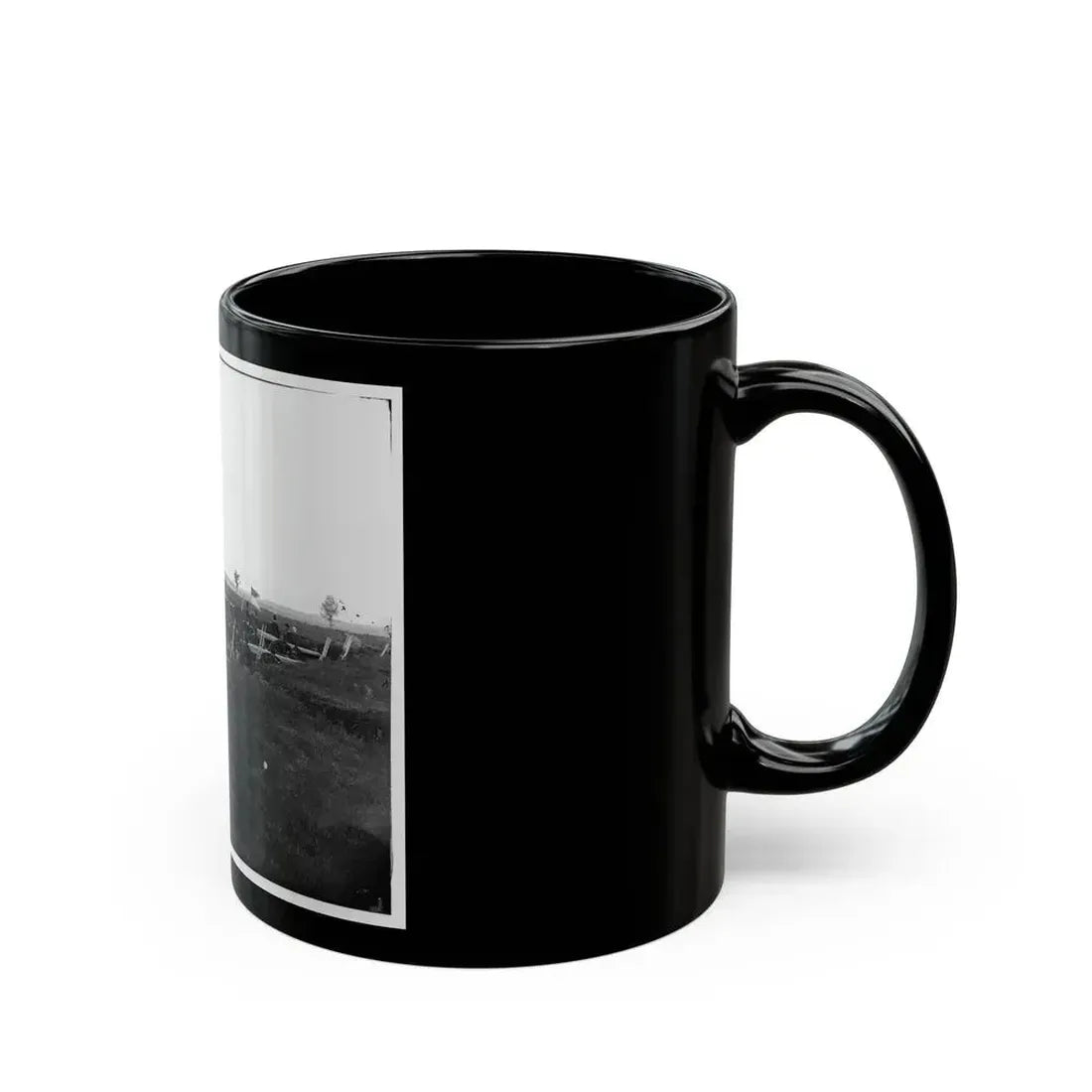 Arlington, Virginia. Batteries In Fort No. 2 Fort Whipple (U.S. Civil War) Black Coffee Mug - Go Mug Yourself