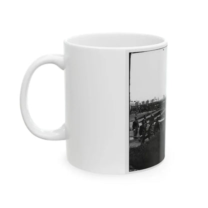 Arlington, Virginia. Batteries In Fort No. 2 Fort Whipple (U.S. Civil War) White Coffee Mug - Go Mug Yourself