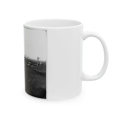Arlington, Virginia. Batteries In Fort No. 2 Fort Whipple (U.S. Civil War) White Coffee Mug - Go Mug Yourself
