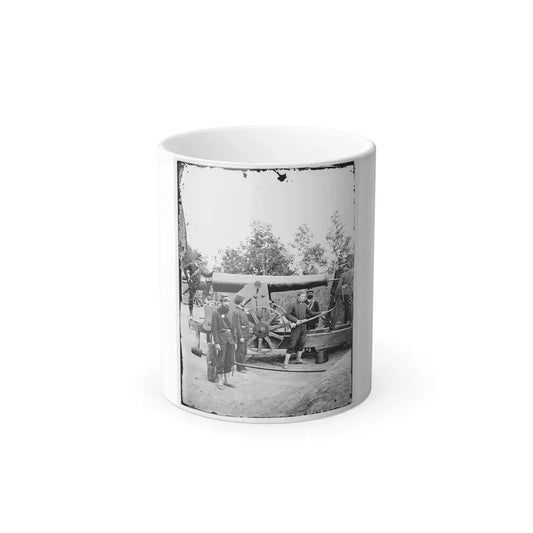 Arlington, Virginia. Big Gun at Fort Woodbury (U.S. Civil War) Color Changing Coffee Mug 11oz Default Title 11oz - Go Mug Yourself
