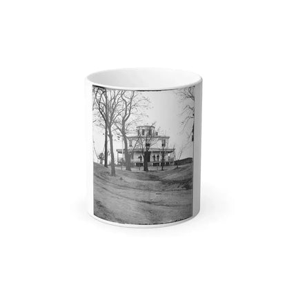 Arlington, Virginia. Headquarter's of Gen. Irwin Mcdowell Near Lee Mansion (U.S. Civil War) Color Changing Coffee Mug 11oz Default Title - Go Mug Yourself