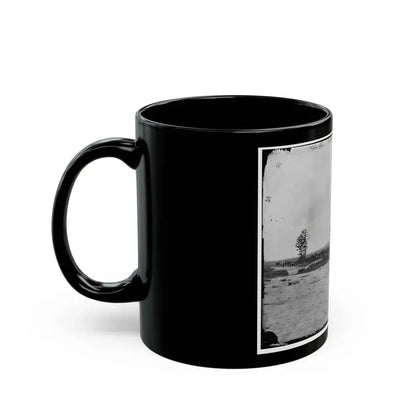 Arlington, Virginia. Light Battery At Fort Whipple (U.S. Civil War) Black Coffee Mug - Go Mug Yourself