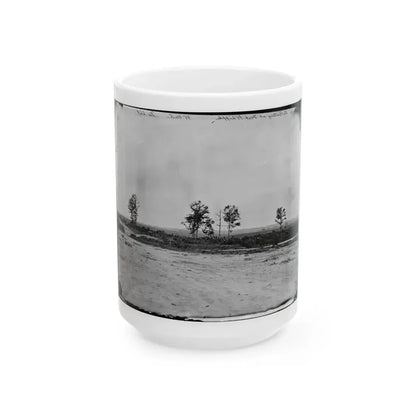 Arlington, Virginia. Light Battery At Fort Whipple (U.S. Civil War) White Coffee Mug 15oz - Go Mug Yourself