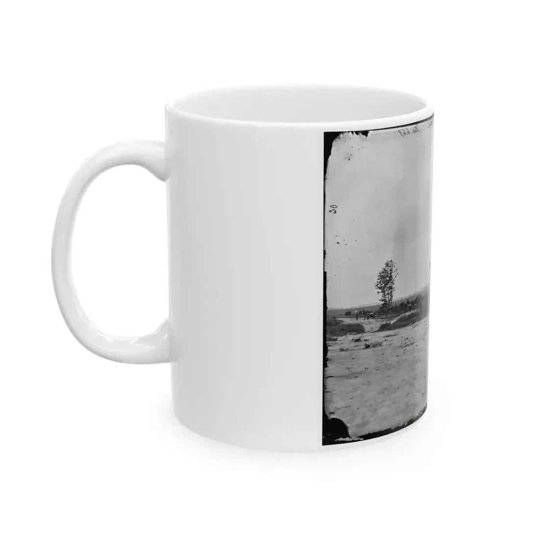 Arlington, Virginia. Light Battery At Fort Whipple (U.S. Civil War) White Coffee Mug - Go Mug Yourself
