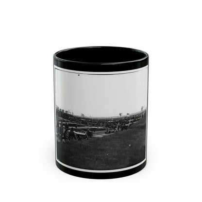 Arlington, Virginia. Batteries In Fort No. 2 Fort Whipple (U.S. Civil War) Black Coffee Mug-11oz-Go Mug Yourself