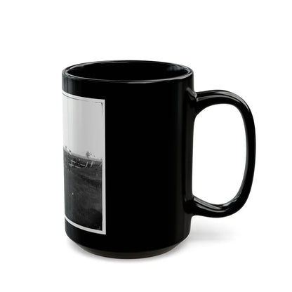 Arlington, Virginia. Batteries In Fort No. 2 Fort Whipple (U.S. Civil War) Black Coffee Mug-Go Mug Yourself