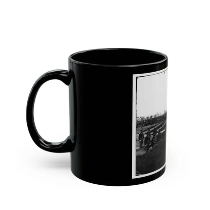 Arlington, Virginia. Batteries In Fort No. 2 Fort Whipple (U.S. Civil War) Black Coffee Mug-Go Mug Yourself