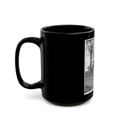 Arlington, Virginia. Headquarter's Of Gen. Irwin Mcdowell Near Lee Mansion (U.S. Civil War) Black Coffee Mug-Go Mug Yourself