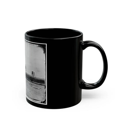 Arlington, Virginia. Light Battery At Fort Whipple (U.S. Civil War) Black Coffee Mug-Go Mug Yourself