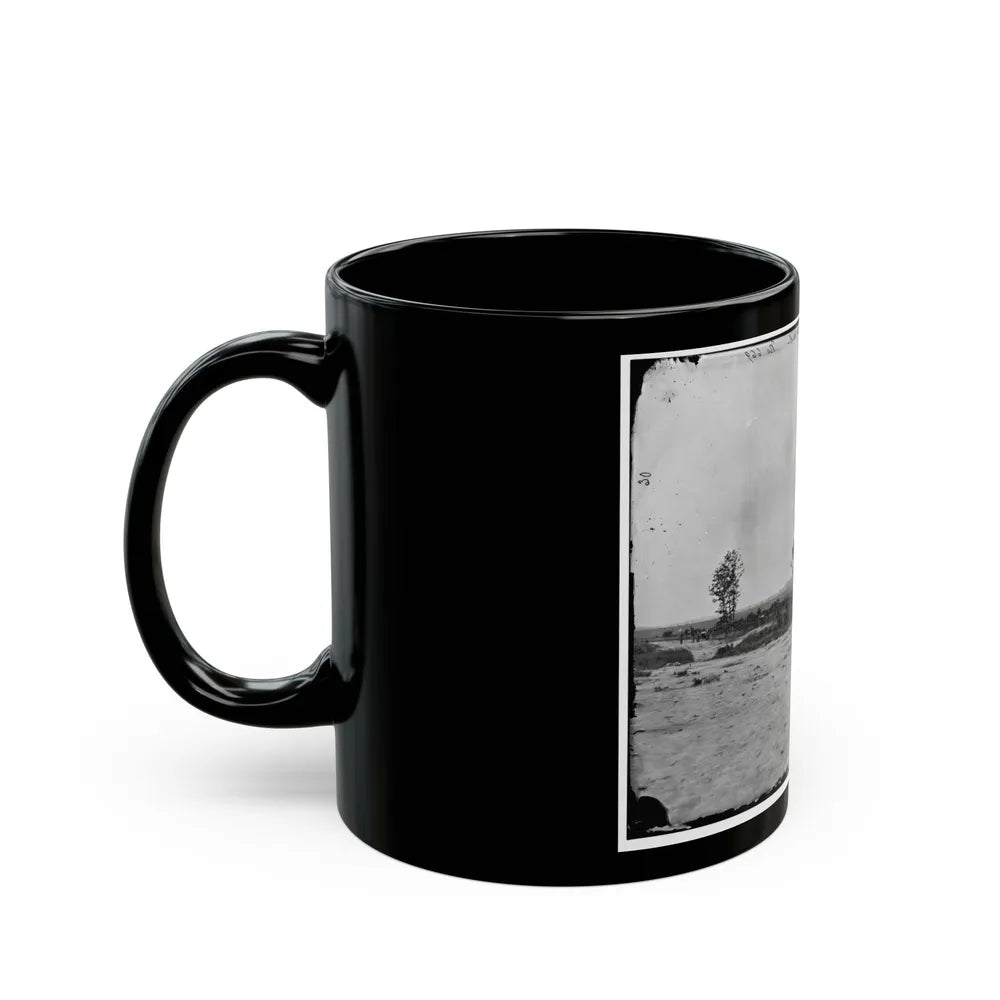 Arlington, Virginia. Light Battery At Fort Whipple (U.S. Civil War) Black Coffee Mug-Go Mug Yourself