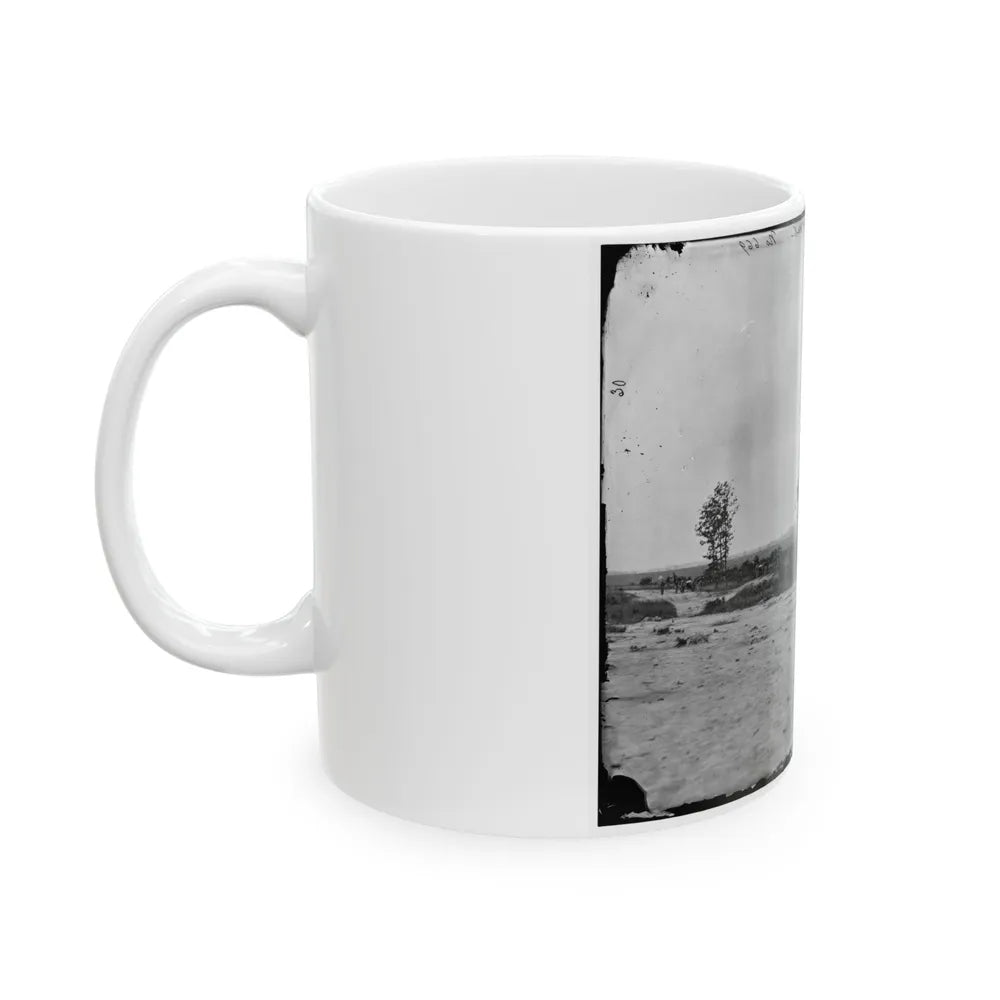 Arlington, Virginia. Light Battery At Fort Whipple (U.S. Civil War) White Coffee Mug-Go Mug Yourself