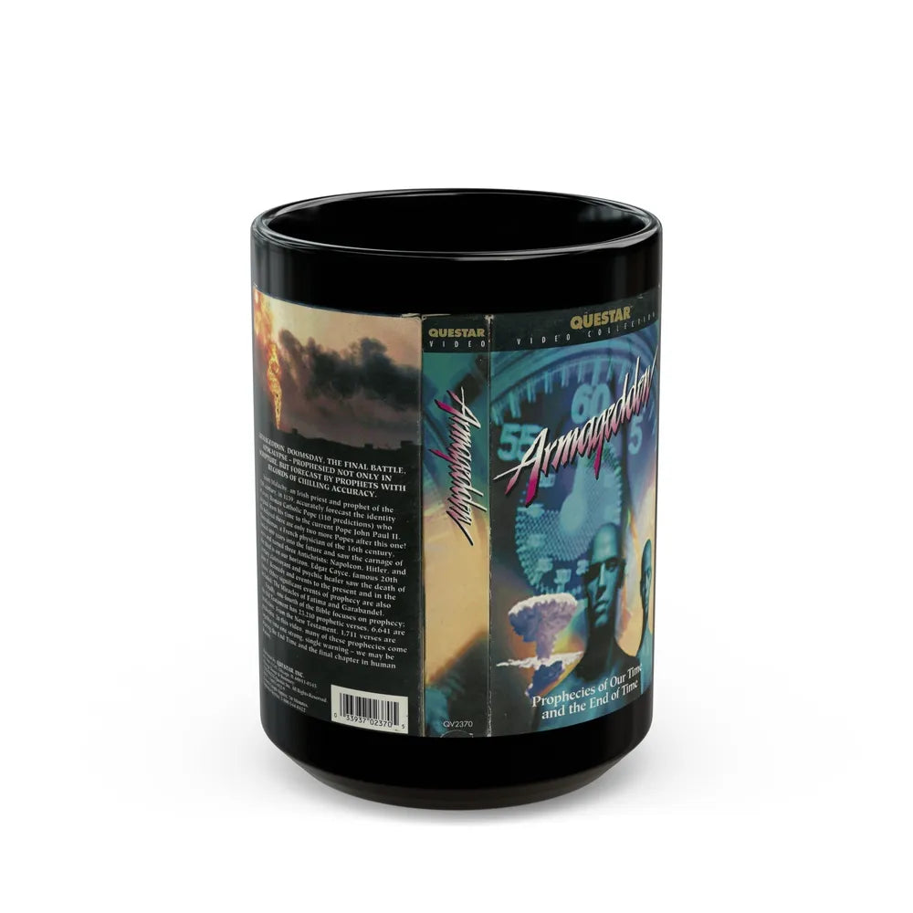 ARMAGEDDON (VHS COVER) - Black Coffee Mug-15oz-Go Mug Yourself