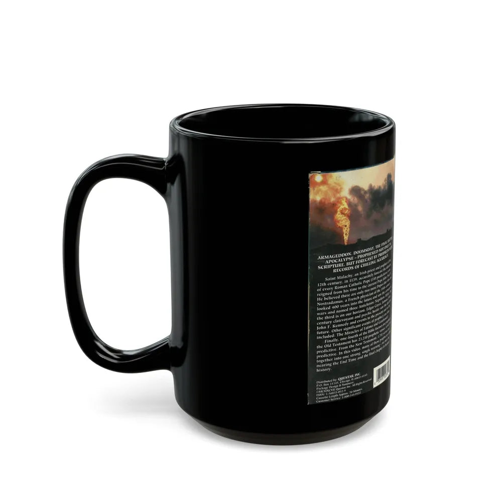 ARMAGEDDON (VHS COVER) - Black Coffee Mug-Go Mug Yourself