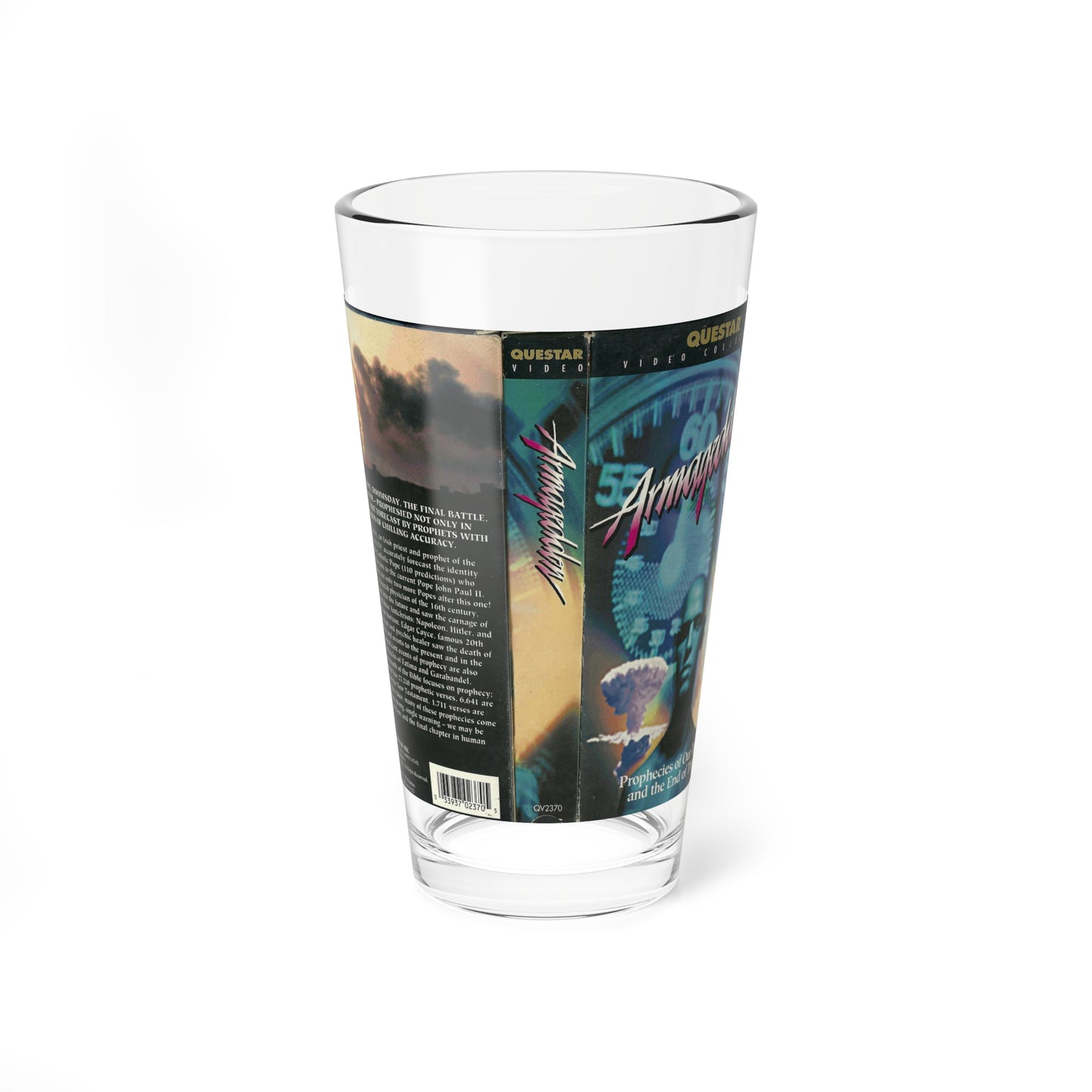 ARMAGEDDON (VHS COVER) Pint Glass 16oz-16oz-Go Mug Yourself