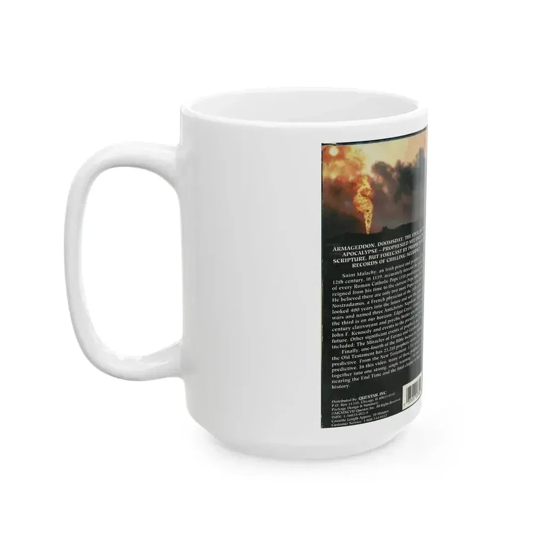ARMAGEDDON (VHS COVER) - White Coffee Mug - Go Mug Yourself