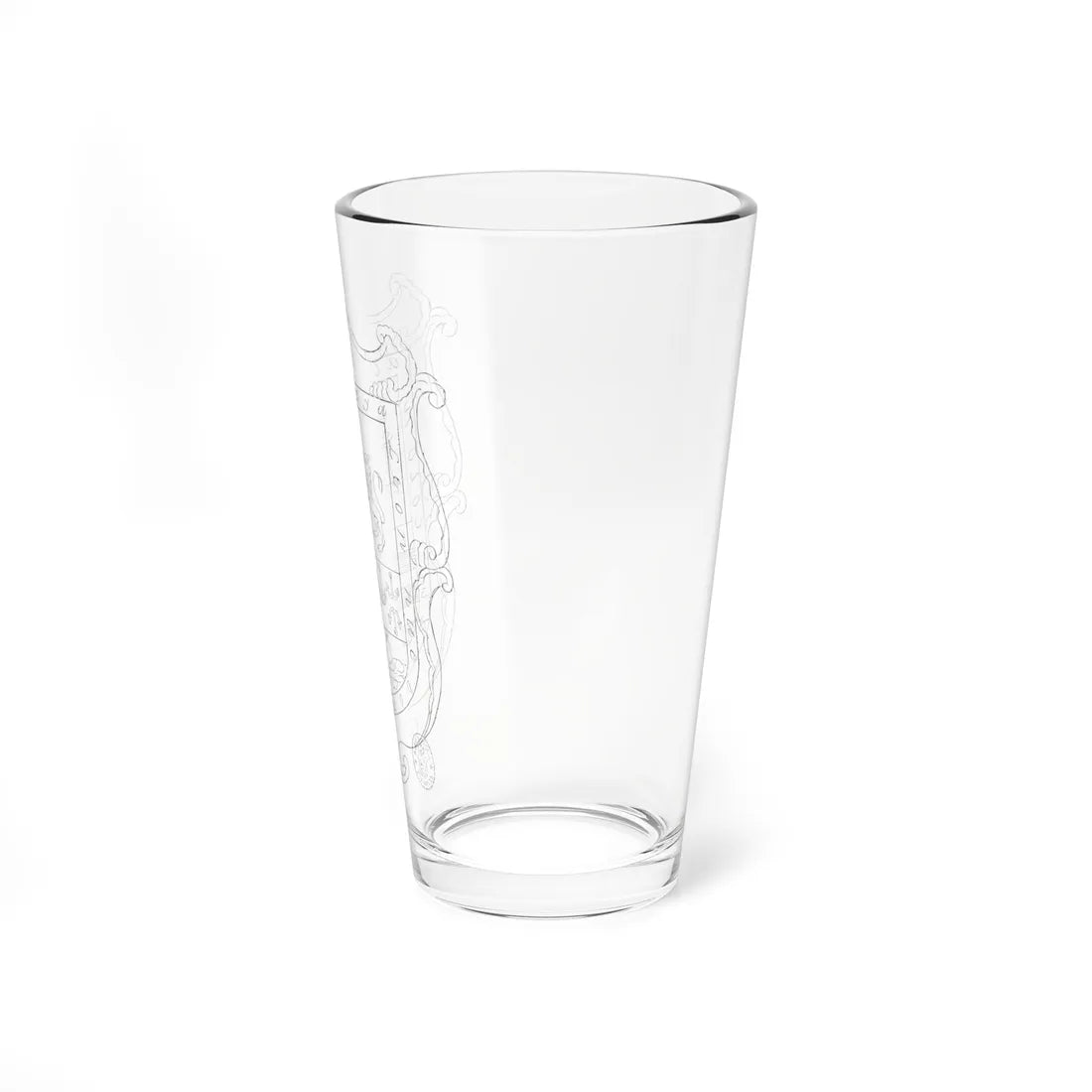 Armas de Cristobal Colon 1767 (Costa Rica) (Coat of Arms) Pint Glass 16oz - Go Mug Yourself
