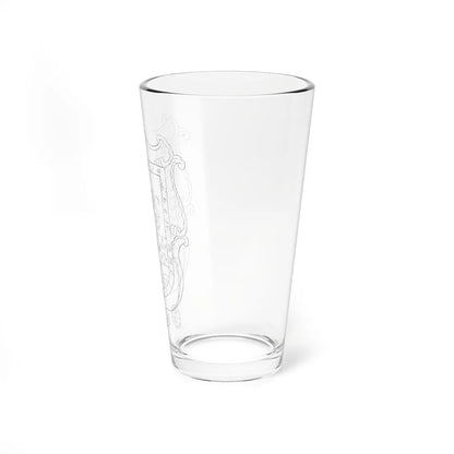 Armas de Cristobal Colon 1767 (Costa Rica) (Coat of Arms) Pint Glass 16oz - Go Mug Yourself