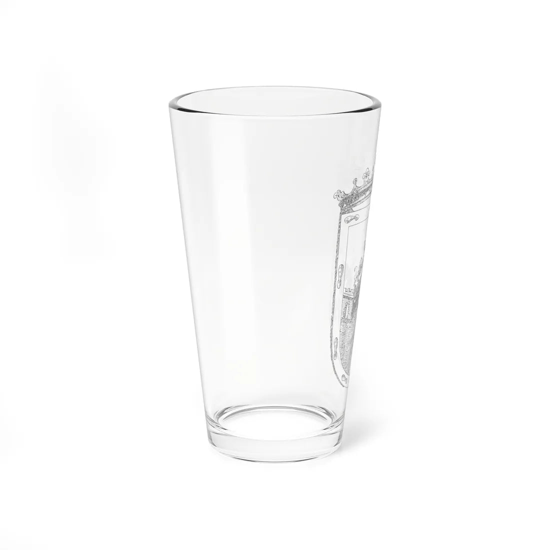 Armas de la ciudad de Mexico 1767 (Costa Rica) (Coat of Arms) Pint Glass 16oz - Go Mug Yourself