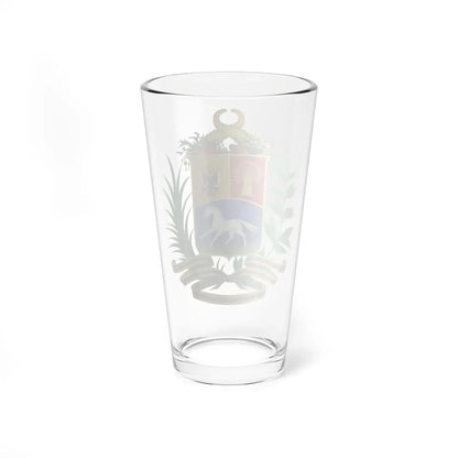 Armas de la República de Venezuela 1863 1905 (Venezuela) (Coat of Arms) Pint Glass 16oz - Go Mug Yourself