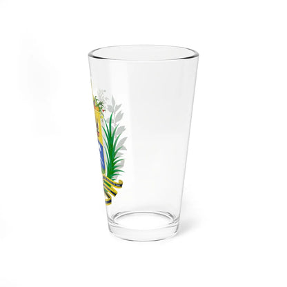 Armas de la República de Venezuela 1863 1905 (Venezuela) (Coat of Arms) Pint Glass 16oz - Go Mug Yourself