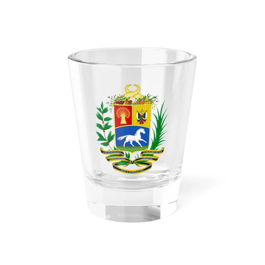 Armas de la República de Venezuela 1863 1905 (Venezuela) (Coat of Arms) Shot Glass 1.5oz 1.5oz - Go Mug Yourself