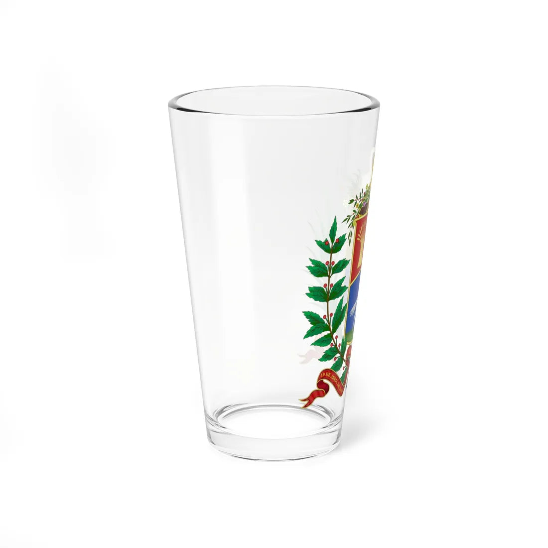 Armas del Estado de Venezuela 1836 1863 (Venezuela) (Coat of Arms) Pint Glass 16oz - Go Mug Yourself