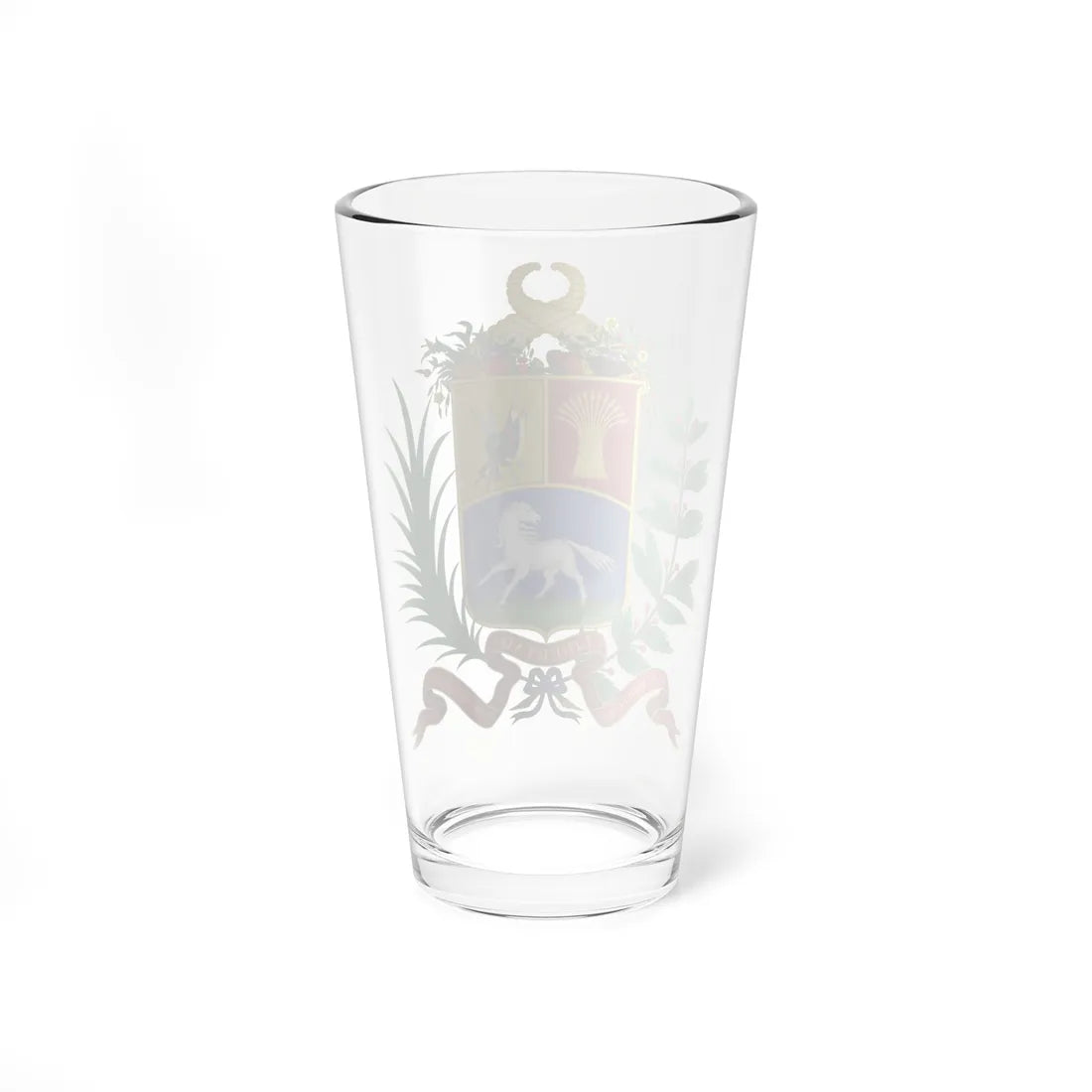 Armas del Estado de Venezuela 1836 1863 (Venezuela) (Coat of Arms) Pint Glass 16oz - Go Mug Yourself