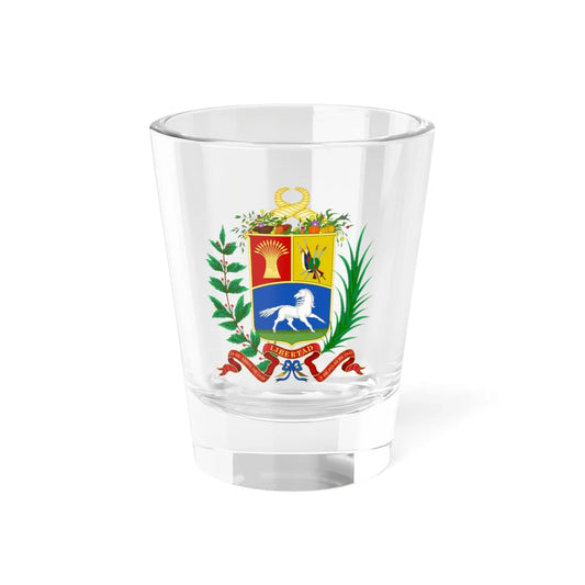 Armas del Estado de Venezuela 1836 1863 (Venezuela) (Coat of Arms) Shot Glass 1.5oz 1.5oz - Go Mug Yourself