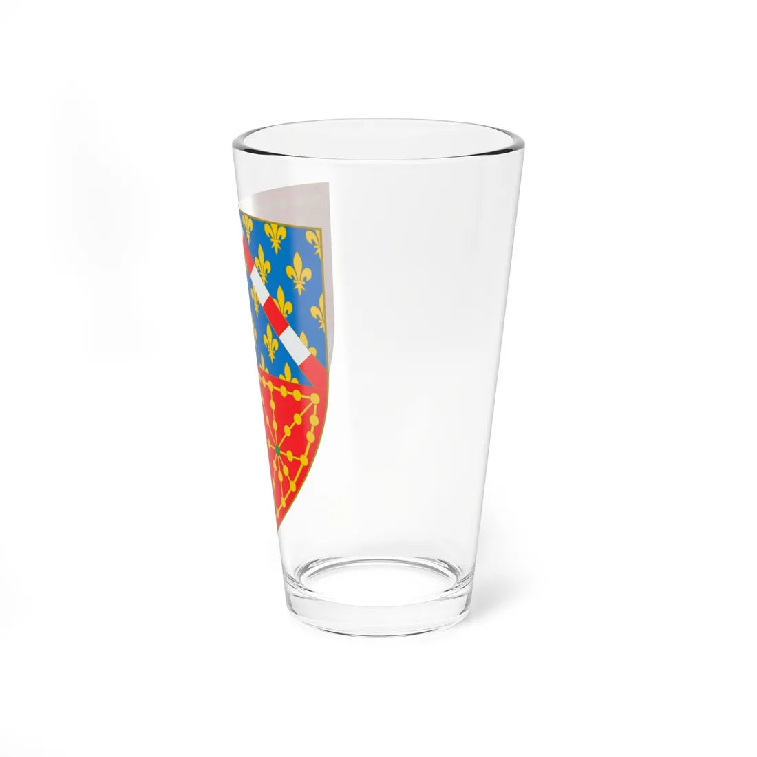 Armas Navarra-Evreux (Spain) (Coat of Arms) Pint Glass 16oz - Go Mug Yourself