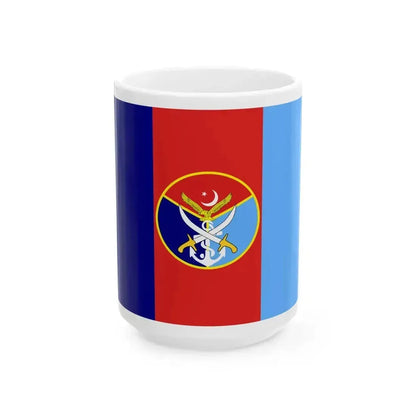 Armed Forces of Pakistan Flag (Pakistan) White Coffee Mug 15oz - Go Mug Yourself