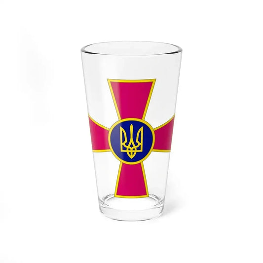 Armed Forces of Ukraine (Ukraine) Pint Glass 16oz 16oz - Go Mug Yourself